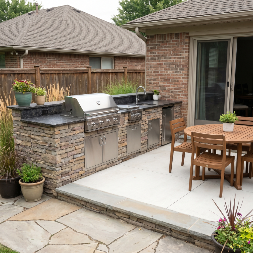How to Choose the Right Outdoor Kitchen Size and Layout for Your Backyard